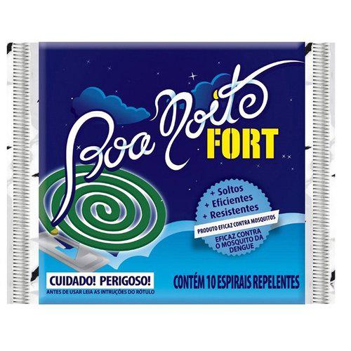 Repelente BOA NOITE Fort Espiral Com 10 Unidades