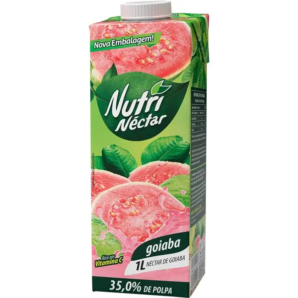 Suco NUTRINECTAR Goiaba 1L