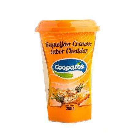 Requeijão Cremoso COOPATOS Cheddar 200g