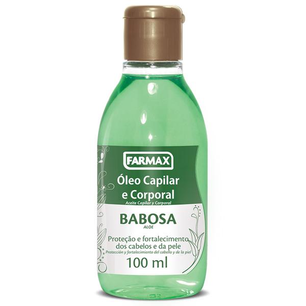 Óleo Capilar e Corporal FARMAX Babosa 100ml