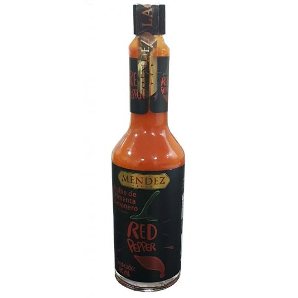 Molho de Pimenta Habanero MENDEZ Red Pepper 60ml