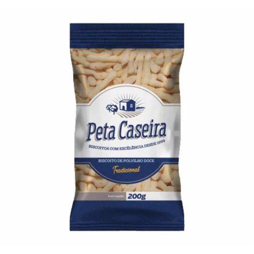 Biscoito Polvilho Peta Caseira 200g Tradicional