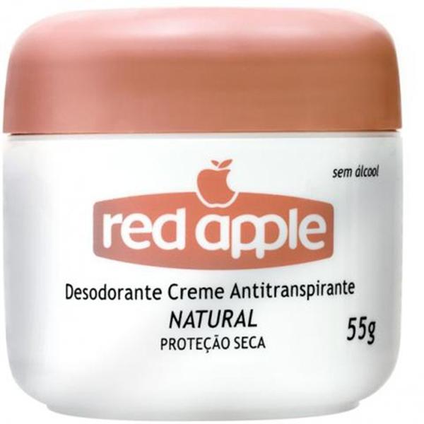 Desodorante Antitranspirante RED APPLE Creme Natural 55g