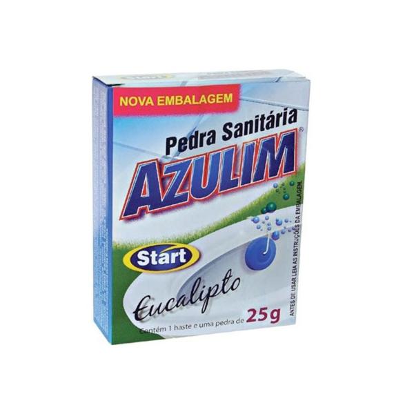 Pedra Sanitária Start Azulim 25g Eucalipto