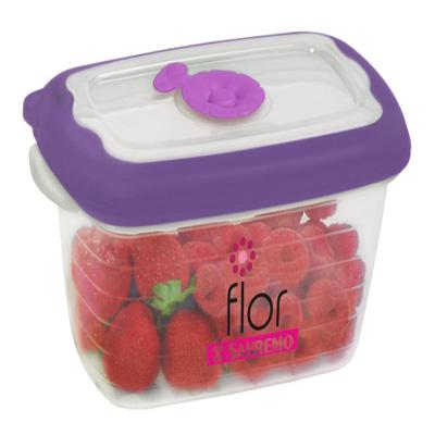 Pote SANREMO Retangular Roxo 700ml