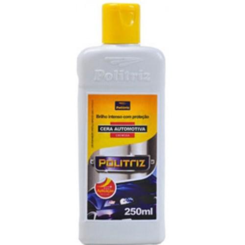Cera Automotiva POLITRIZ Cremosa 250ml