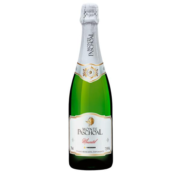 Espumante Brasileiro Monte Paschoal Moscatel Branco Garrafa 750ml