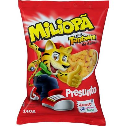 Salgadinho MILIOPÃ Presunto 140g