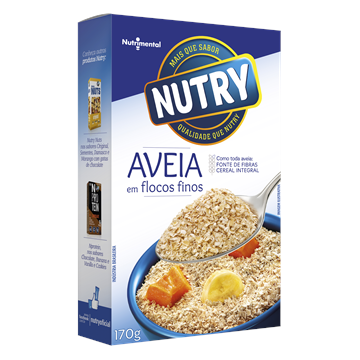 Aveia NUTRY Flocos Finos 170g