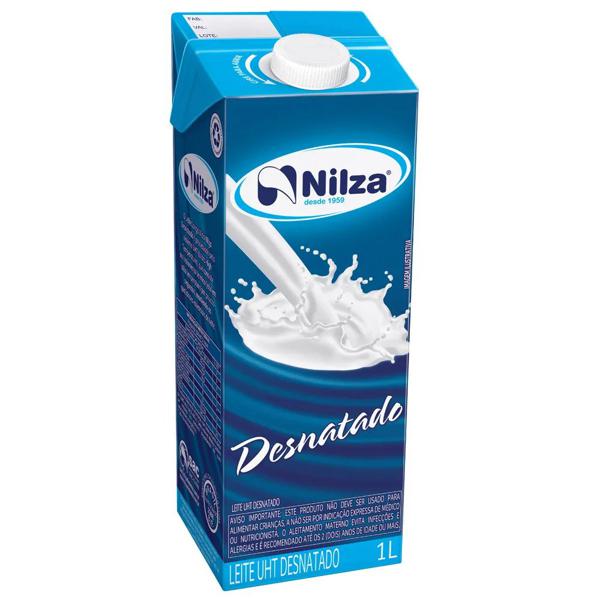 Leite NILZA Desnatado 1L