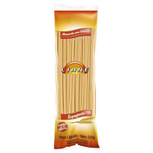 Macarrão Espaguete LIANE Sêmola 500g
