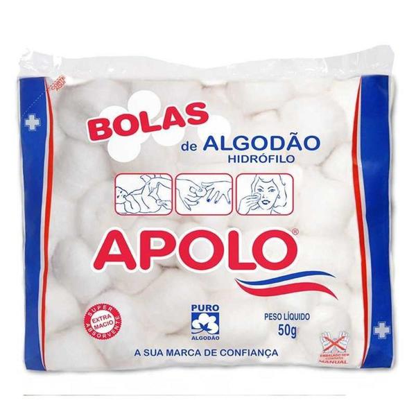 Algodão Bolas APOLO 50g