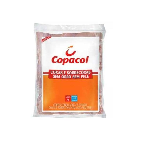 Coxa e Sobrecoxa sem Osso sem Pele COPACOL Congelado 1Kg