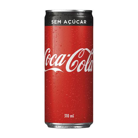 Refrigerante COCA COLA Sem Açúcar Lata 310ml