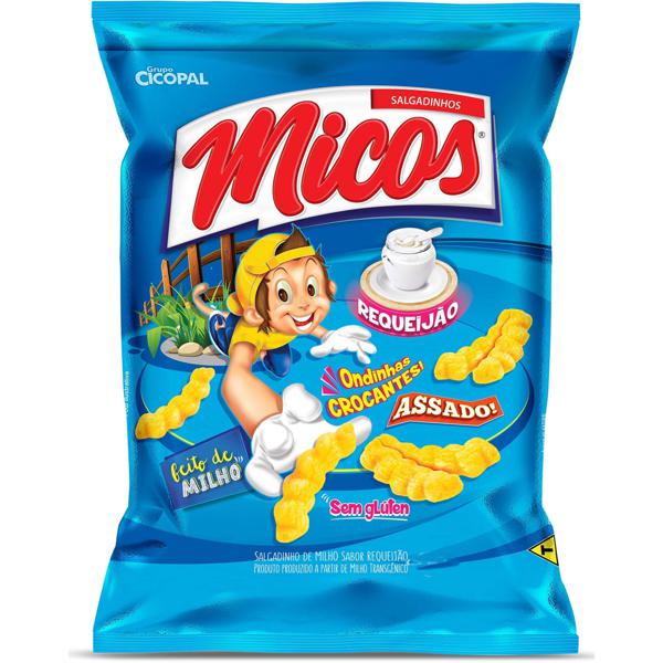 Salgadinho MICOS Requeijão 175g