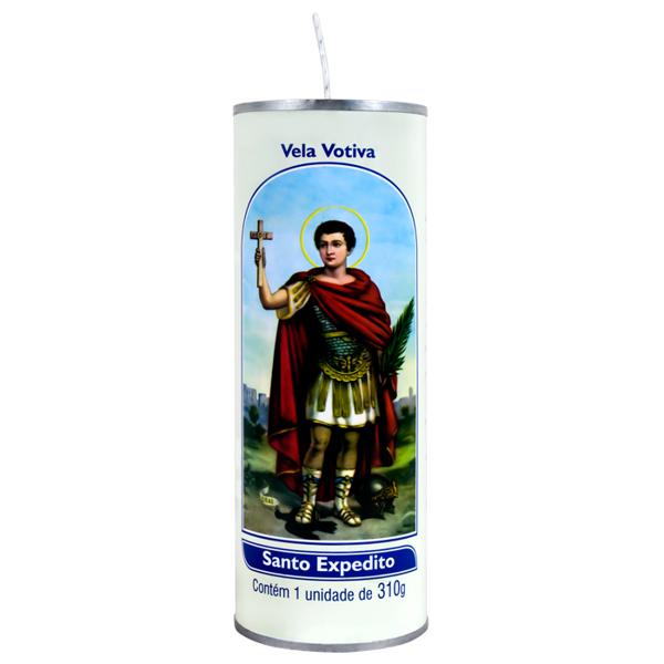 Vela Votiva IMAGEM Santo Expedito 310g
