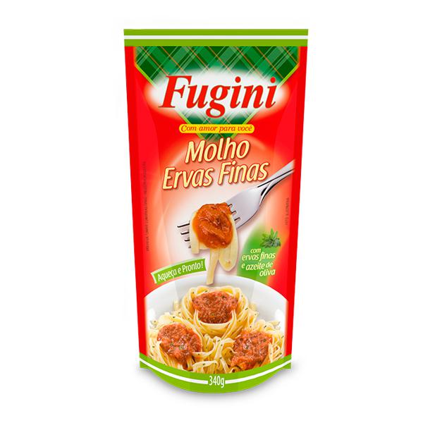 Molho de Tomate FUGINI Sachê Ervas Finas 340g