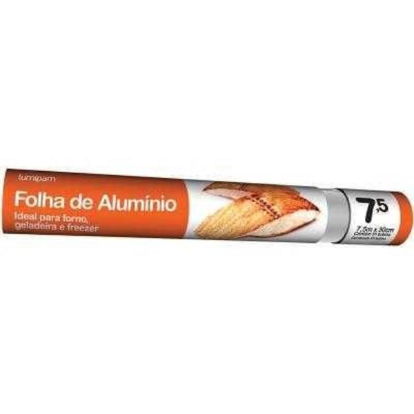Papel Alumínio Lumipam Pequeno 30cm x 7,5m