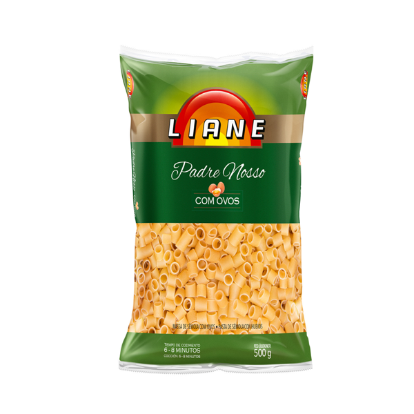 Macarrão LIANE Com Ovos Padre Nosso 500g
