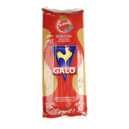 Macarrão Espaguete Nº8 GALO 1Kg