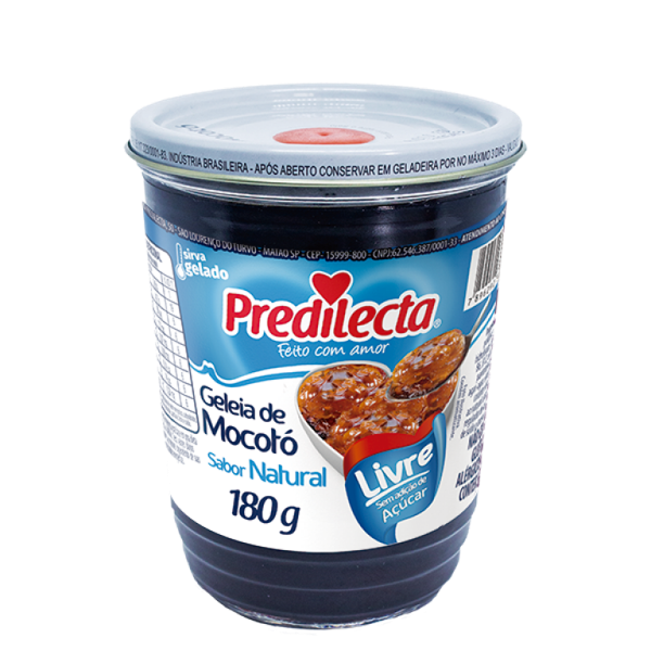 Geleia de Mocotó PREDILECTA Natural 180G S/Açúcar