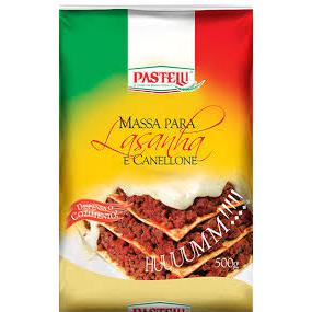 Massa para Lasanha e Canellone PASTELLI 500g