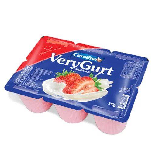 Bebida Láctea VeryGurt Morango 510g