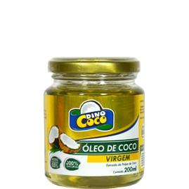 Óleo de Coco DINOCOCO Virgem 200ml