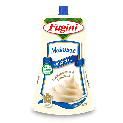 Maionese FUGINI Sachet C/Bico 340g