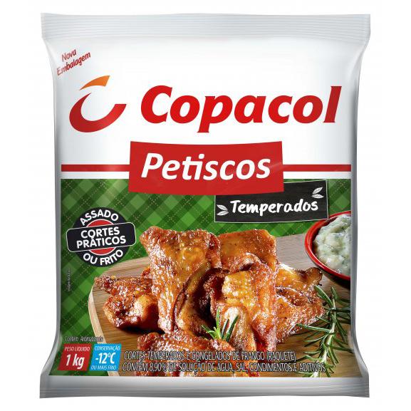 Petiscos de Frango COPACOL Temperado Congelado 1Kg