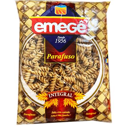 Macarrão EMEGE 500g Integral Parafuso