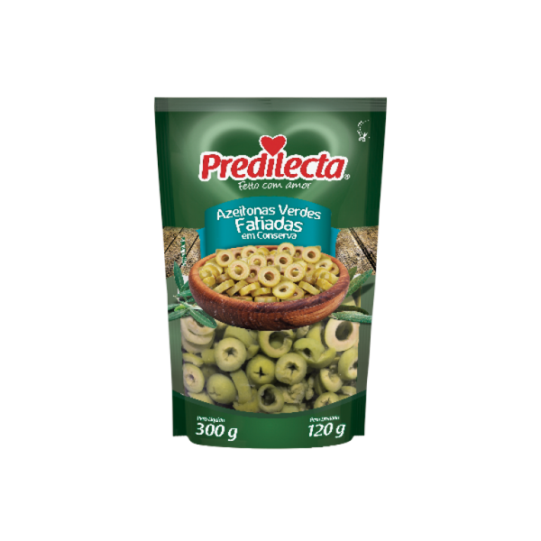 Azeitona PREDILECTA 120G/300G Fatiada Sachet