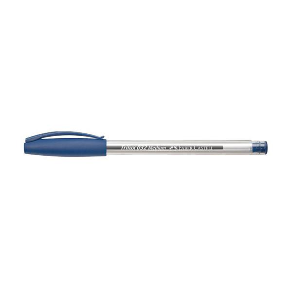 Caneta Azul FABER-CASTELL Trilux Medium Ref 032