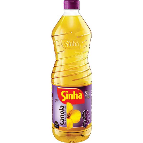 Óleo de Canola Sinhá 900ml