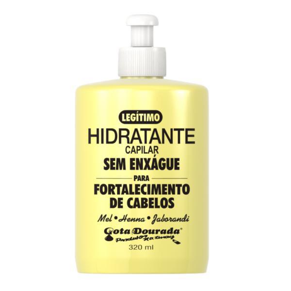 Creme para Pentear Gota Dourada Fortalecimento 320ml