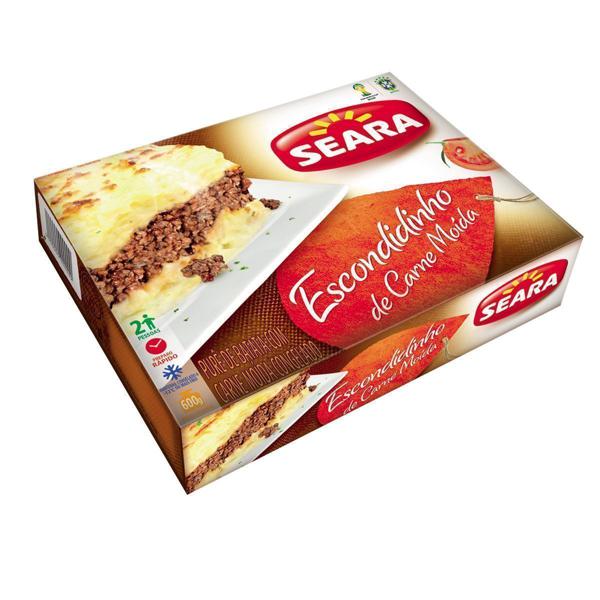 Escondidinho Congelado Seara 600g Carne Moida