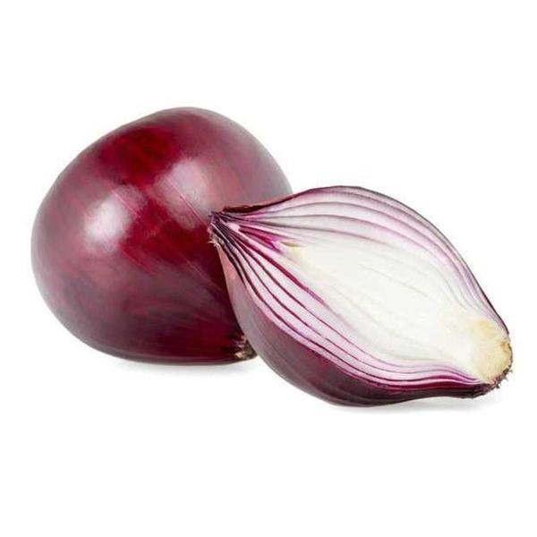 Cebola roxa orgânica Bandeja Sitio Arcanjo 500g