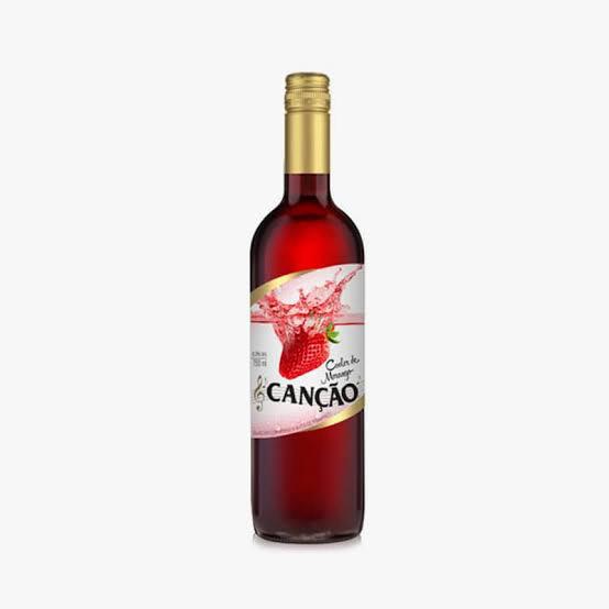 Vinho Nacional 750ML Canção Cooler Morango