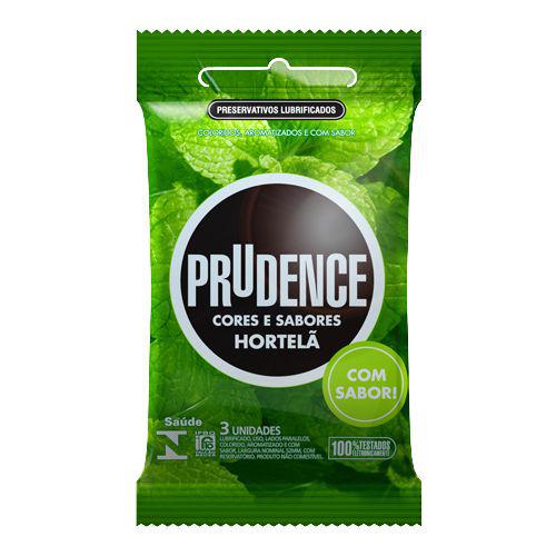 Preservativo Prudence Hortelã 3 Unidades