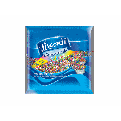 Chocolate Granulado VISCONTI Colorido 130g