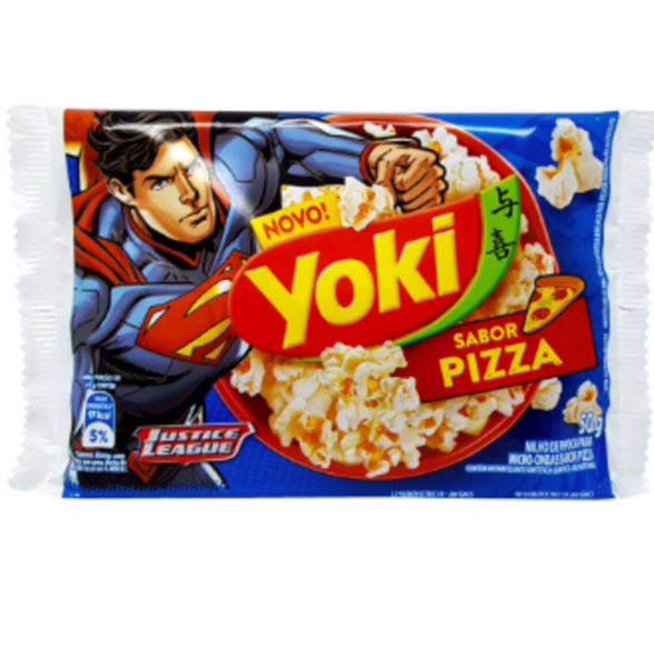 Pipoca de Microondas YOKI Pizza 50g