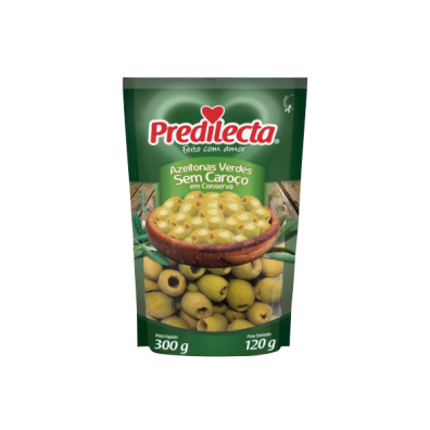 Azeitona PREDILECTA 120G/250G S/Caroço Sachet