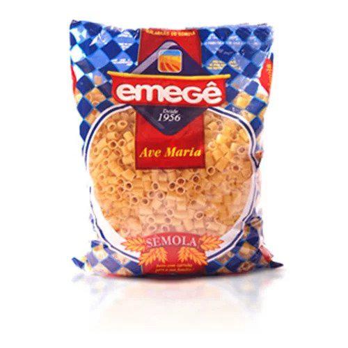 Macarrão EMEGÊ com Ovos Ave Maria 500g