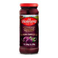 Azeitonas Pretas LA VIOLETERA Azapa com Caroço 200g