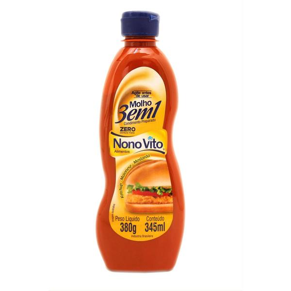 Molho NONO VITO 3 em 1 380g