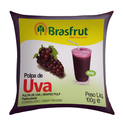 Polpa De Uva Brasfrut 100GR