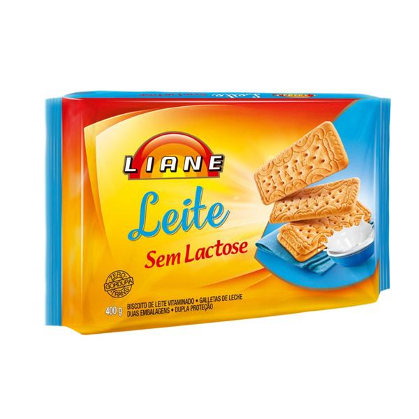 Biscoito LIANE Leite Sem Lactose 400g