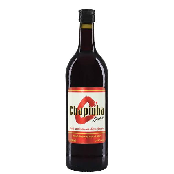 Vinho Nacional 750Ml Chapinha Tinto Suave