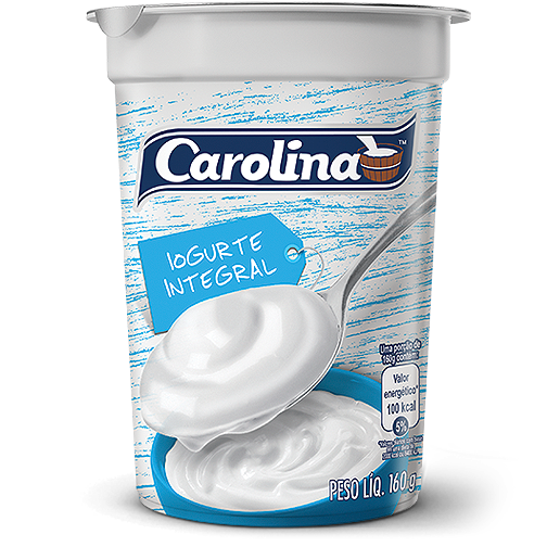 Iogurte CAROLINA Integral 160g