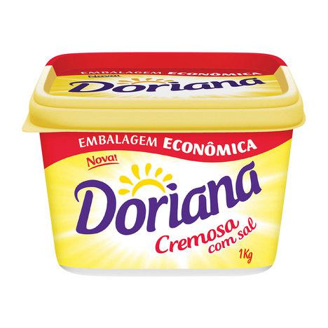 Margarina Doriana Cremosa 1kg Pote C/Sal